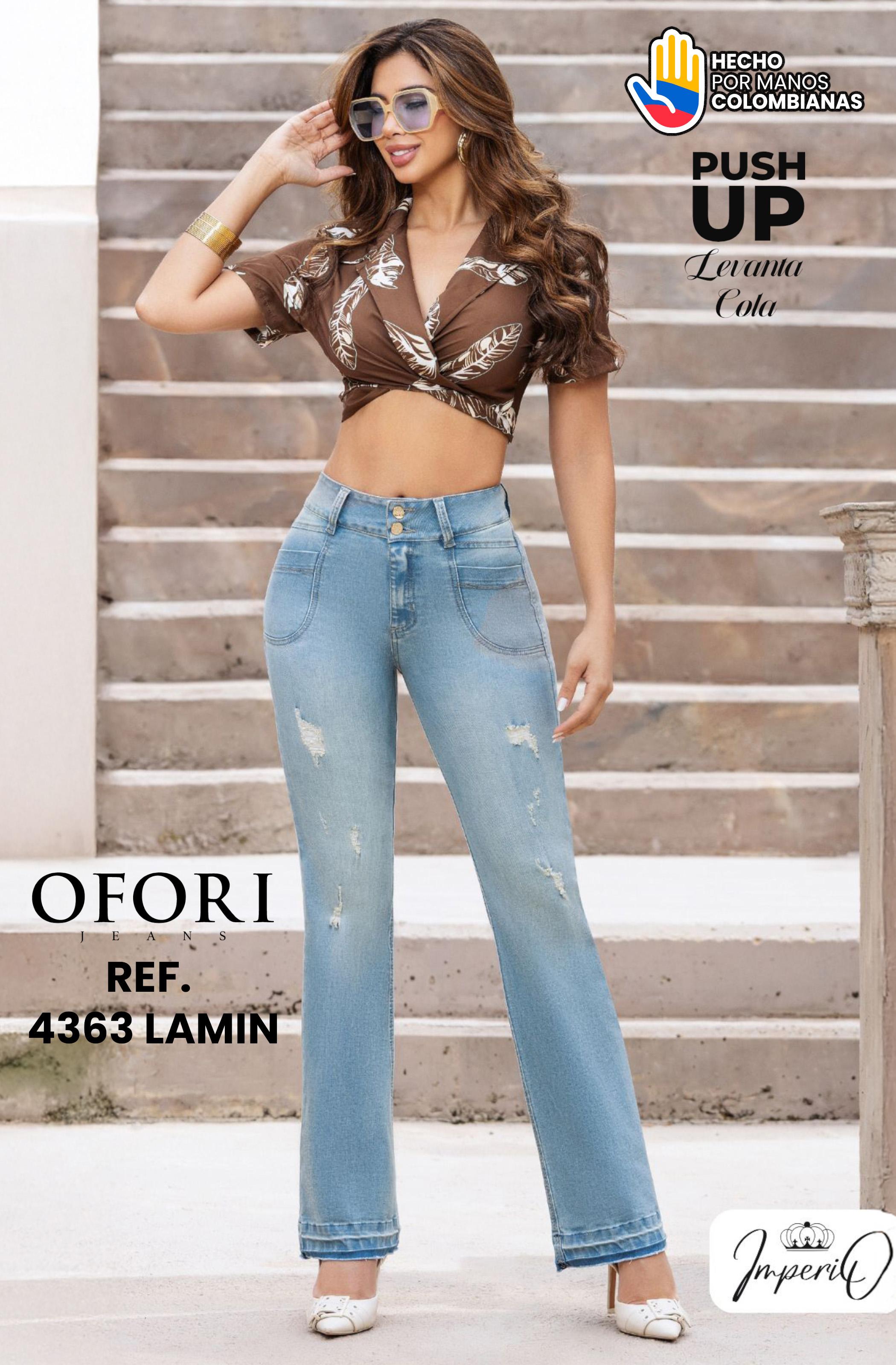 Jean con Bolsillos Push Up Colombiano