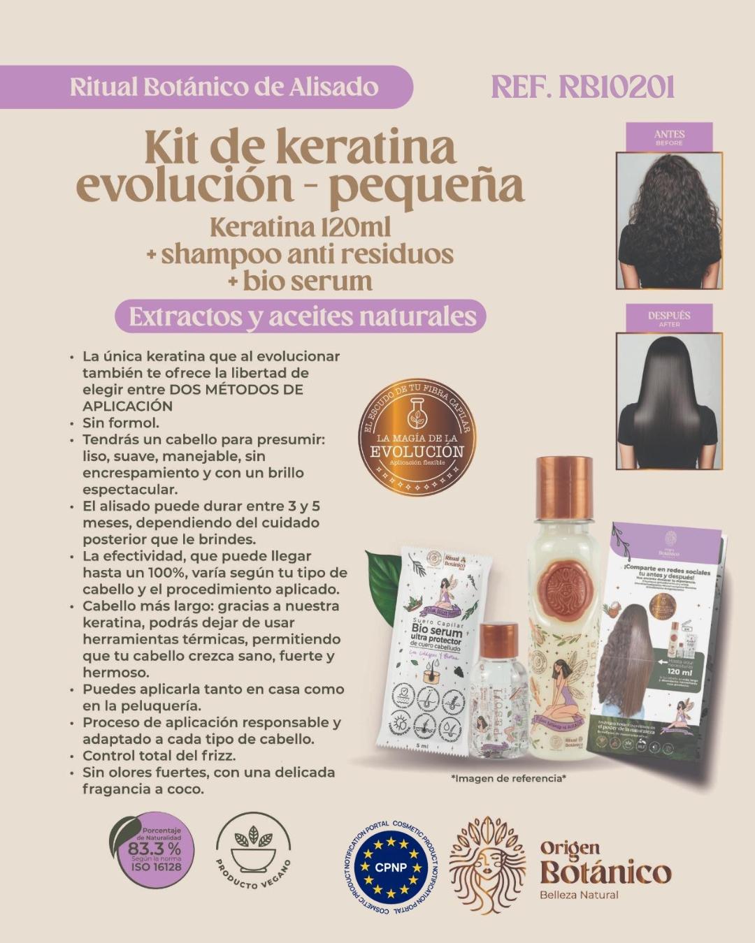 Kit Keratina 120ml